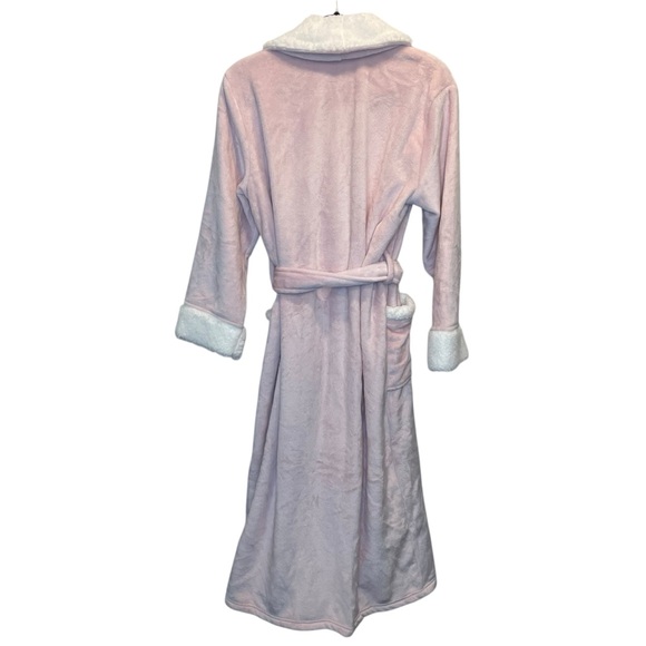 Charter Club Super Soft Robe Long Plush Pink Wink XS/S New - Picture 7 of 7